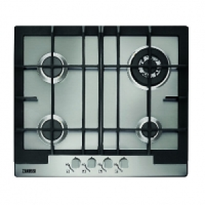 Zanussi ZGG66424XA 4 Burner Gas Hob Stainless Steel 600mm £206.00