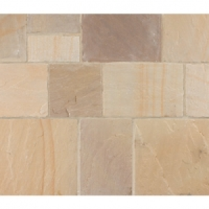 Marshalls Magnasett Textured Autumn Gold Driveway Patio Pack