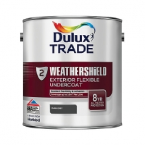 Dulux Trade Weathershield Exterior Undercoat Dark Grey 2.5L