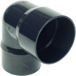 Wickes Black Roundline Downpipe 92.5 Deg Bend