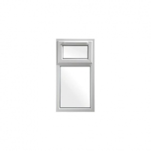 Wickes Upvc A Rated Casement Window White 610 x 1160mm Top H