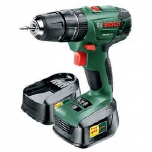 Bosch 18V Li-ion Cordless Combi Drill with 2 Batteries PSB 1