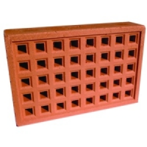 Wickes Square Hole Clay Airbrick 215x140mm