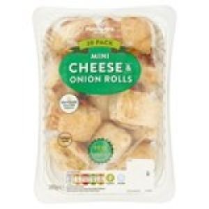 Morrisons  Morrisons 20 Mini Cheese & Onion Rolls