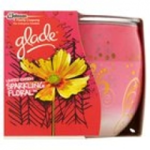 Glade Sparkling Floral Limited Edition Candle