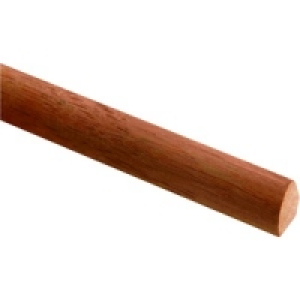 Wickes Dark Hardwood Quadrant FB119 12x12x2400mm