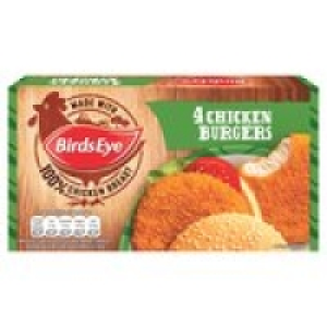 Birds Eye 4 Chicken Burgers &pound;1.00