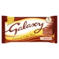 Morrisons  Galaxy Caramel Cake Bars