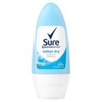 Morrisons  Sure Women Cotton Roll-On Anti-Perspirant Deo