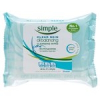 Morrisons  Simple Oil Balancing Cleansing Wipes
