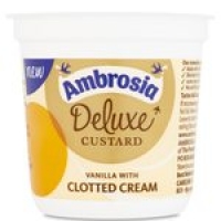 Morrisons  Ambrosia Deluxe Custard Vanilla with Clotted
