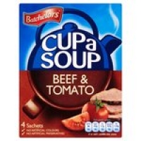 Morrisons  Batchelors Cup a Soup Beef & Tomato 4 Sach