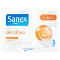 Morrisons  Sanex Dermo Sensitive Soap Bars