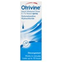 Morrisons  Otrivine Adult Metered Dose 0.1% Nasal Spray