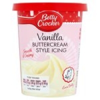 Morrisons  Betty Crocker Vanilla Buttercream Icing