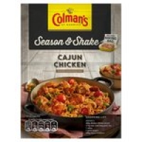 Morrisons  Colmans Season & Shake Cajun Chicken Seasonin
