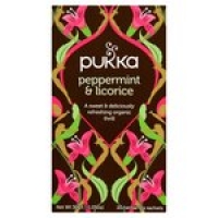 Morrisons  Pukka Peppermint & Licorice Organic He