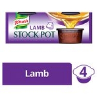 Morrisons  Knorr Lamb Stock Pot 4 Pack