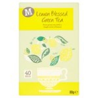 Morrisons  Morrisons Lemon Blessed Green Tea 40 Per Pack