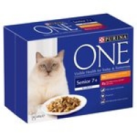 Morrisons  Purina One Senior Cat Food Chkn and Beef