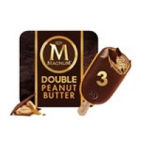 Morrisons  Magnum Double Peanut Butter 3 Pack