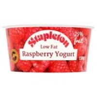 Morrisons  Stapleton Farm Low Fat Raspberry Yogurt