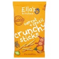 Morrisons  EllaS Kitchen Carrot & Lentil Crunchy Sticks