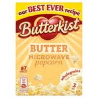 Morrisons  Butterkist Microwave Popcorn Butter