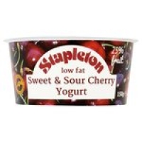 Morrisons  Stapleton Sweet & Sour Cherry Yogurt