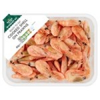Morrisons  Morrisons Cooked Shell On Cold Prawns