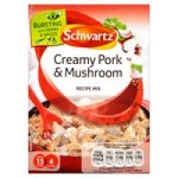 Morrisons  Schwartz Creamy Pork & Mushroom Recipe Mix