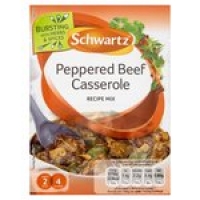 Morrisons  Schwartz Peppered Beef Casserole Authentic Mix