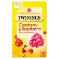 Morrisons  Twinings Cranberry, Raspberry & Elderf