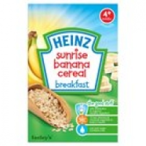 Heinz 4 Mths+ Sunrise Banana Cereal Breakfast