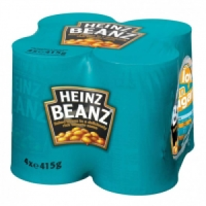 HEINZ BAKED BEANS 4 PACK £1.99