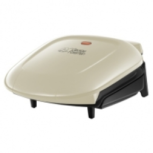 George Foreman 2 Portion Compact Grill - Cream £14.99