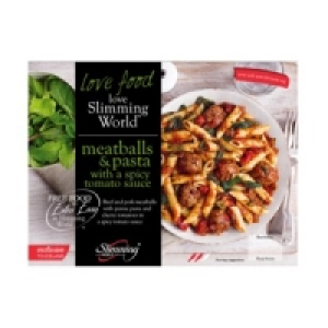 Slimming World Meatballs & Pasta with a Spicy Tomato Sauce 5 £3.00