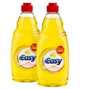 Easy Lemon Washing Up Liquid Twin Pack 550ml £1.00
