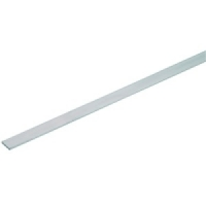 Wickes 15.5mm Multi-Purpose Aluminium Flat Bar 1000mm