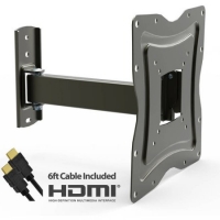 Walmart  Full Motion TV Wall Mount for 10 Inch-50 Inch TVs with Tilt and Swiv