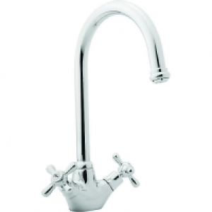 Wickes Angara Mono Mixer Kitchen Sink Tap Chrome £79.00