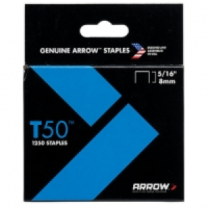 Arrow Staples 50524/ T50 5/16in - 8mm £8.75