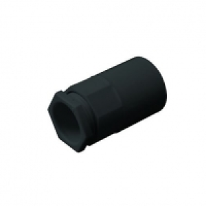 Wickes Female Conduit Adaptor Black 20mm 2 Pack