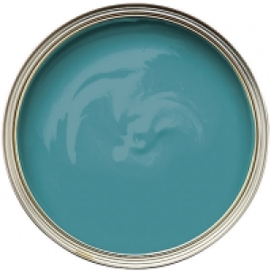Wickes Colour @ Home Vinyl Silk Emulsion Paint- Teal 2.5L £13.99