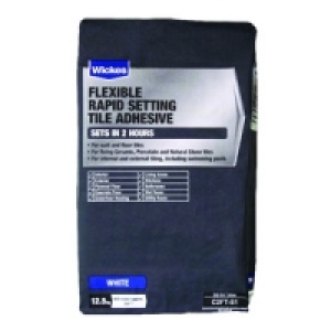 Wickes Rapid Setting Tile Adhesive 12.5kg