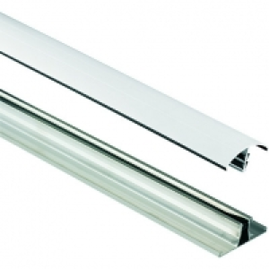 Wickes White Universal Glazing Bar for Polycarbonate Sheets