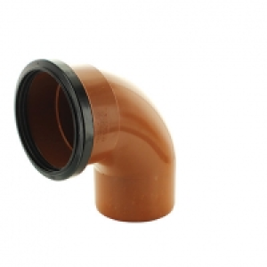 Wickes 110mm Terracotta Drain 87.5 Deg Single Socket Bend £5.09