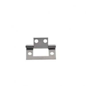 Wickes Flush Hinge Chrome Plated 38mm 20 Pack £11.86