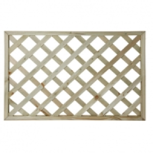 Wickes Lattice Privacy Deck Panel 760x1130x35mm Light Green £40.49