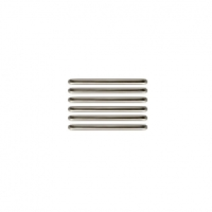Wickes D Bar Handles Brushed Nickel Finish 138mm 6 Pack £21.29